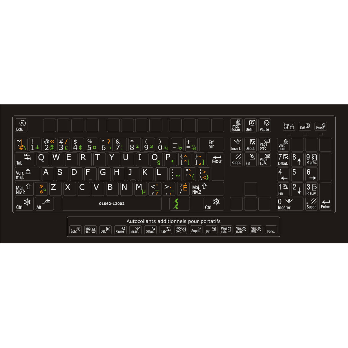 01062-12002 – clavier complet